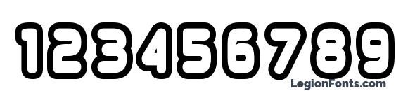 Overloab(1) Font, Number Fonts