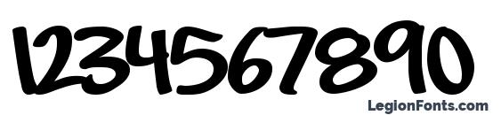 Owned Regular Font, Number Fonts