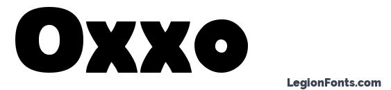 Oxxo Font