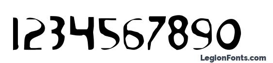 Ozymandias Light Font, Number Fonts