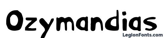 Ozymandias Font