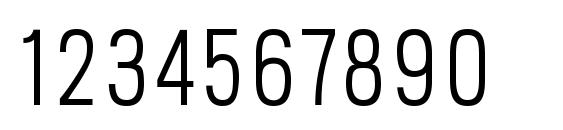 P131 Font, Number Fonts