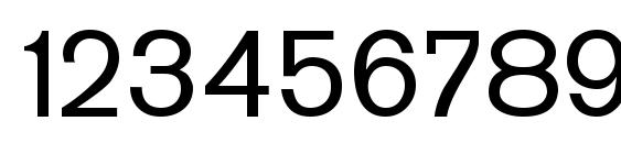 P152 Semibold Font, Number Fonts