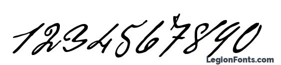 P22 Cezanne Pro Font, Number Fonts