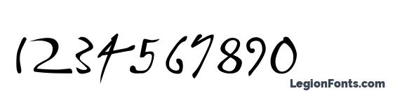 P22 Da Vinci Forward Font, Number Fonts