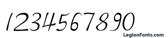 P22 Michelangelo Regular Font, Number Fonts