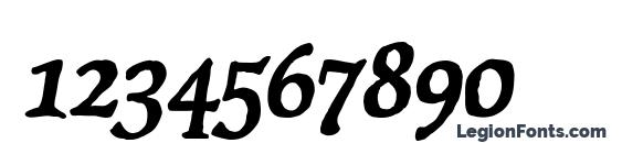 P22 Operina Corsivo Font, Number Fonts