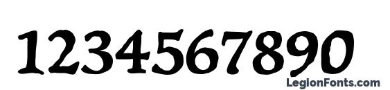 Шрифт P22 Operina Romano, Шрифты для цифр и чисел