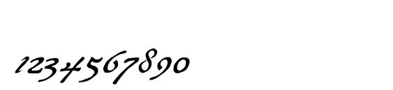 P22Grosvenor Font, Number Fonts