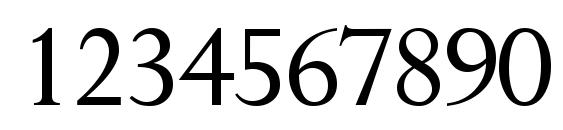 P700 Roman Regular Font, Number Fonts