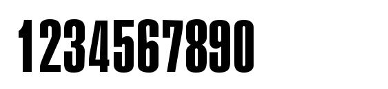 P700 Sans Regular Font, Number Fonts