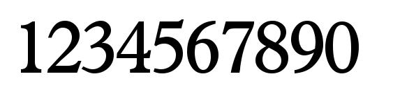 P761 Roman Regular Font, Number Fonts