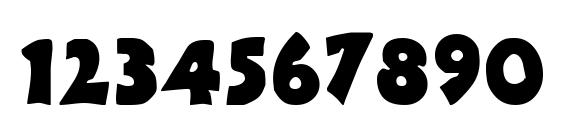 Pachyderm Font, Number Fonts