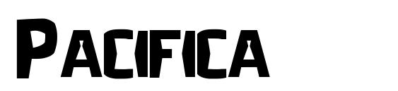 шрифт Pacifica, бесплатный шрифт Pacifica, предварительный просмотр шрифта Pacifica