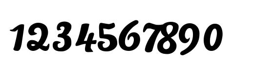 Pacifico Font, Number Fonts
