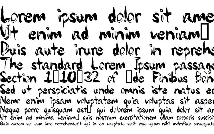 specimens PaintyPaint 1 font, sample PaintyPaint 1 font, an example of writing PaintyPaint 1 font, review PaintyPaint 1 font, preview PaintyPaint 1 font, PaintyPaint 1 font