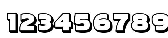 PakenhamBoss Regular Font, Number Fonts