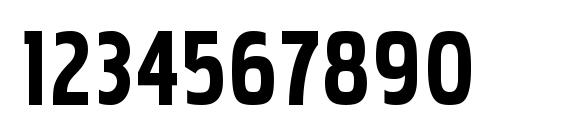 PakenhamCdRg Bold Font, Number Fonts