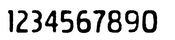 PakenhamGaunt Regular Font, Number Fonts