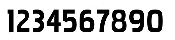 PakenhamRg Bold Font, Number Fonts