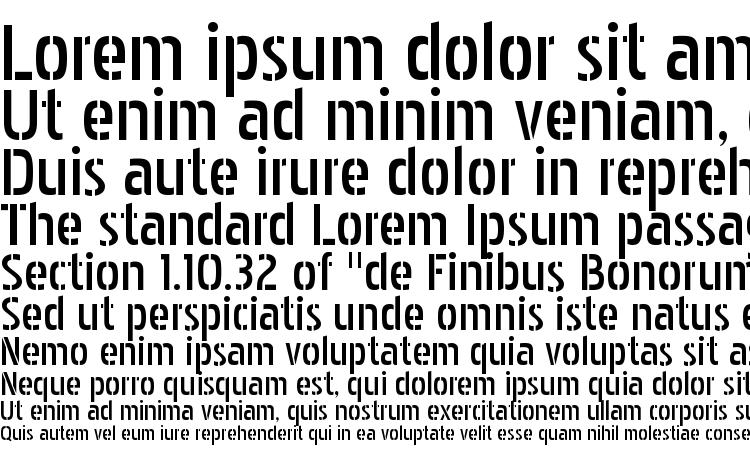 specimens PakenhamStencil Regular font, sample PakenhamStencil Regular font, an example of writing PakenhamStencil Regular font, review PakenhamStencil Regular font, preview PakenhamStencil Regular font, PakenhamStencil Regular font