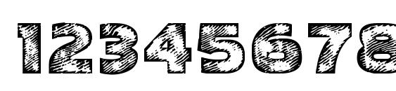 PakenhamWood Regular Font, Number Fonts