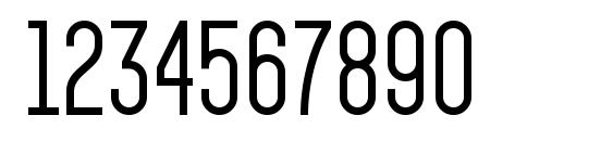 Pakt Bold Font, Number Fonts