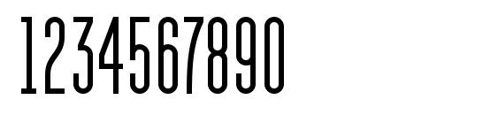 Pakt Condensed SemiBold Font, Number Fonts