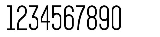 Pakt SemiBold Font, Number Fonts