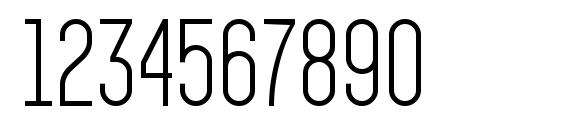 Pakt Font, Number Fonts