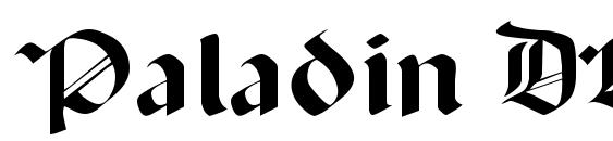 шрифт Paladin DB, бесплатный шрифт Paladin DB, предварительный просмотр шрифта Paladin DB