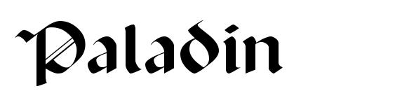 шрифт Paladin, бесплатный шрифт Paladin, предварительный просмотр шрифта Paladin