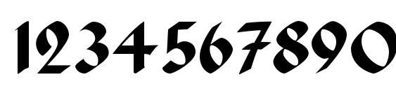 Paladinc Font, Number Fonts