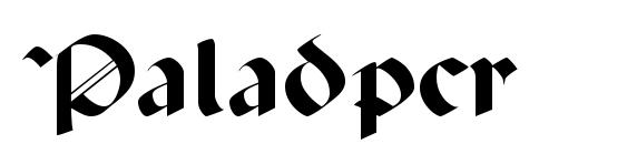 шрифт Paladpcr, бесплатный шрифт Paladpcr, предварительный просмотр шрифта Paladpcr