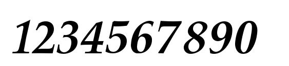 Palat33 Font, Number Fonts