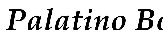 Шрифт Palatino Bold Italic Old Style Figures