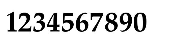 Palatino Bold Font, Number Fonts