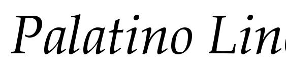 Palatino Linotype Курсив Font