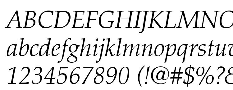 глифы шрифта Palatino LT Light Italic, символы шрифта Palatino LT Light Italic, символьная карта шрифта Palatino LT Light Italic, предварительный просмотр шрифта Palatino LT Light Italic, алфавит шрифта Palatino LT Light Italic, шрифт Palatino LT Light Italic