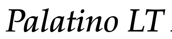 Шрифт Palatino LT Medium Italic, Бесплатные шрифты