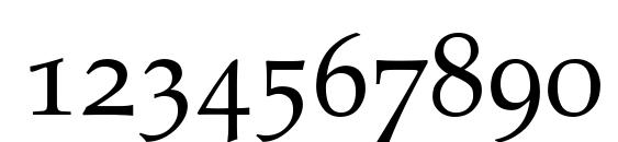 Palatino Small Caps & Old Style Figures Font, Number Fonts