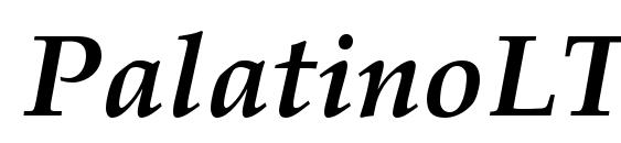 PalatinoLTStd BoldItalic Font