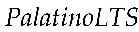 PalatinoLTStd Italic Font