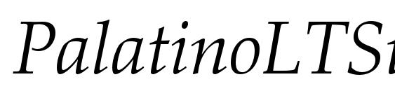PalatinoLTStd LightItalic font, free PalatinoLTStd LightItalic font, preview PalatinoLTStd LightItalic font