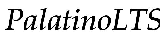 PalatinoLTStd MediumItalic font, free PalatinoLTStd MediumItalic font, preview PalatinoLTStd MediumItalic font