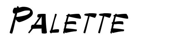 Palette Font