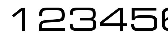 Palindrome Expanded SSi Expanded Font, Number Fonts