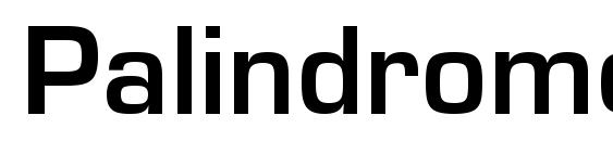 шрифт Palindrome SSi Semi Bold, бесплатный шрифт Palindrome SSi Semi Bold, предварительный просмотр шрифта Palindrome SSi Semi Bold