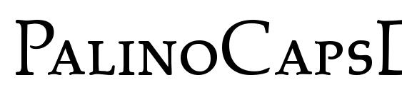 PalinoCapsDB Normal font, free PalinoCapsDB Normal font, preview PalinoCapsDB Normal font