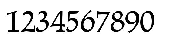 PalinoDB Normal Font, Number Fonts